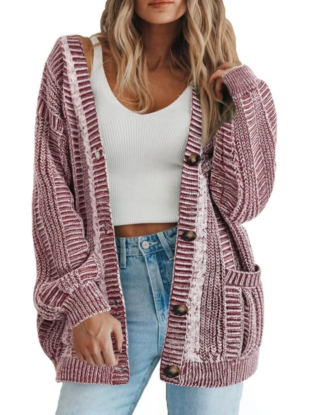 Oversized Cardigan Sweaters for Women Draped Winter Coats